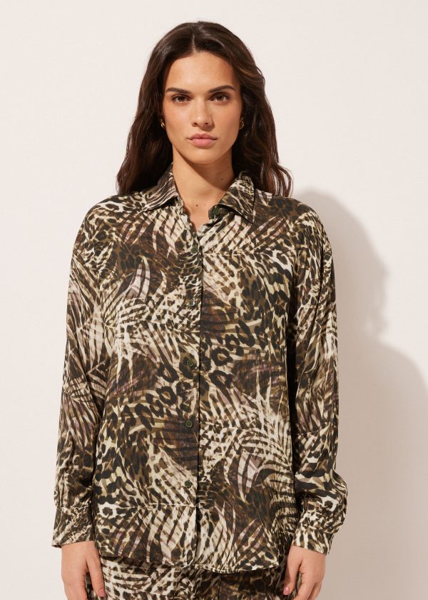 Camicia Corta Animalier