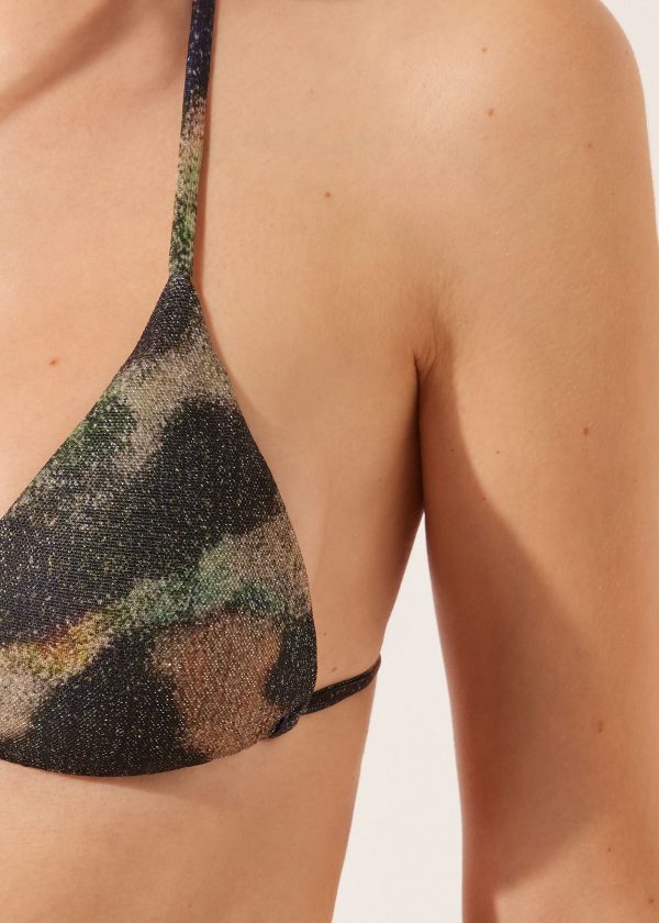Triangolo Imbottiture Estraibili Costume Sparkling Camouflage - Image 3