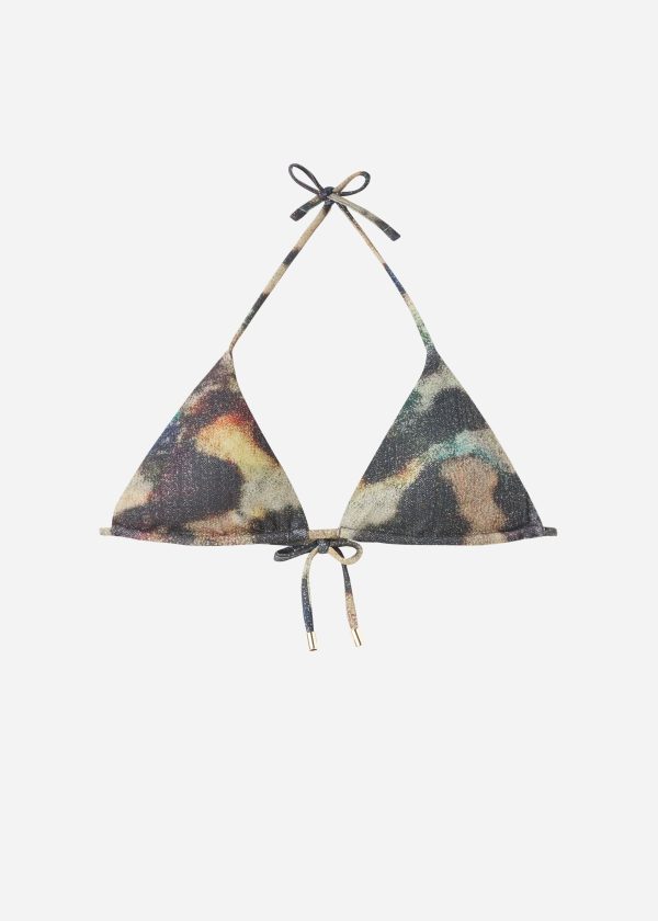 Triangolo Imbottiture Estraibili Costume Sparkling Camouflage - Image 6