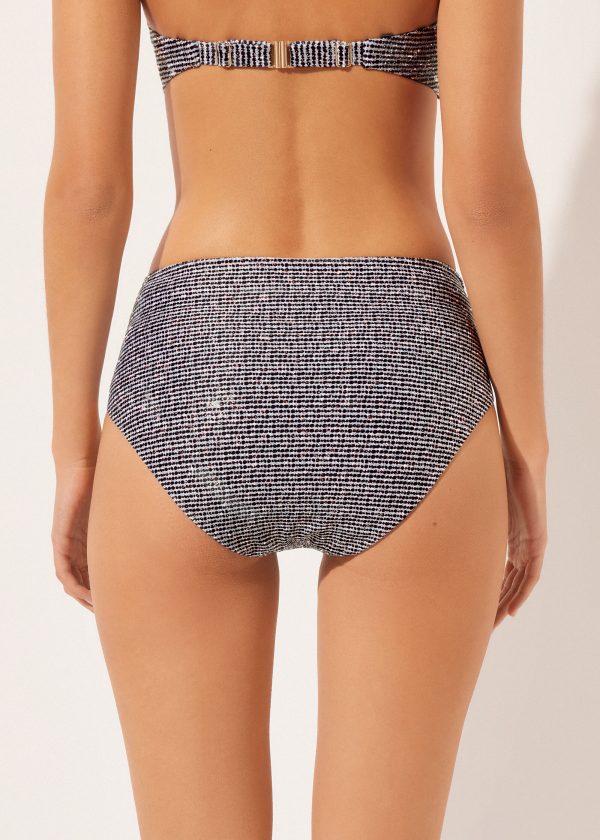 Slip Alto Contenitivo Costume Black Dots - Image 2