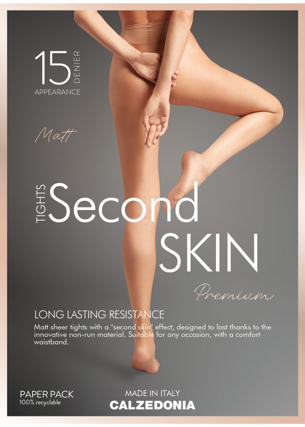 Collant Second Skin 15 Denari Matt Premium - Image 5