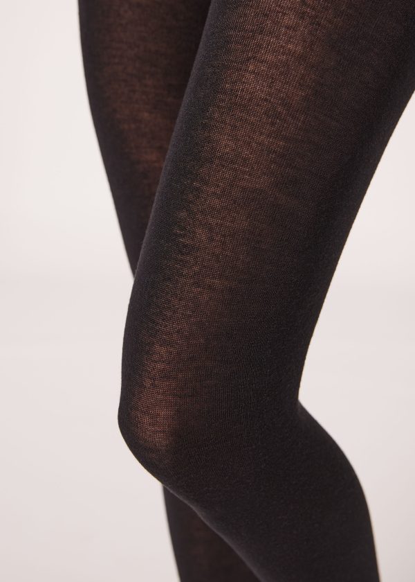 Collant Morbido In Misto Modal E Cashmere - Image 2