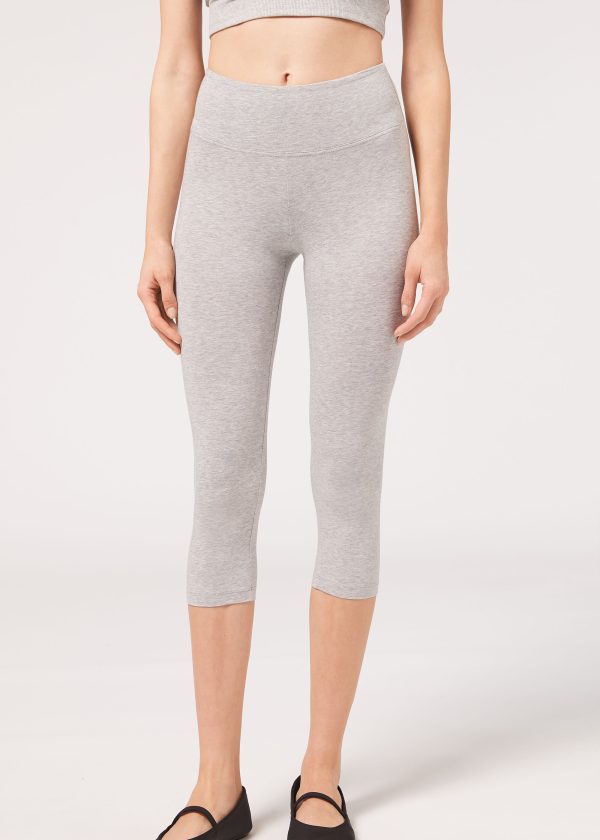 Leggings Capri in Cotone