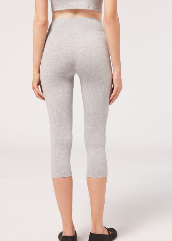 Leggings Capri in Cotone - Image 2